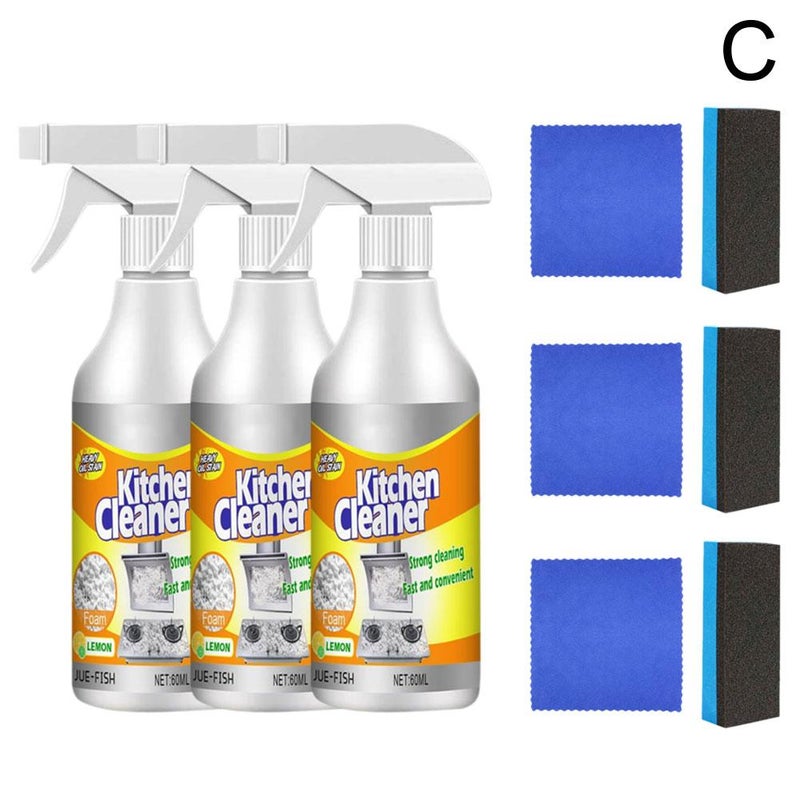 Kitchen cleaner, kitchen foam cleaner, powerful kitchen foam cleaner